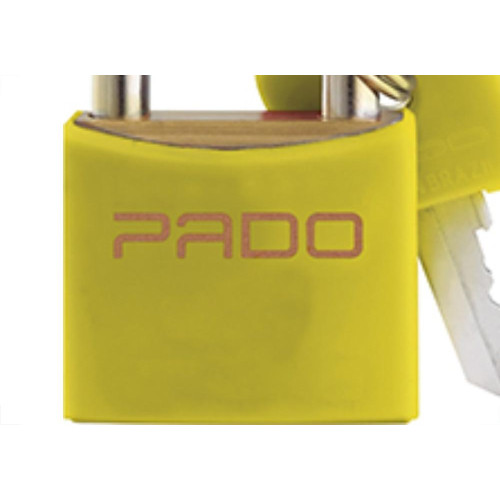 Cadeado Pado Color 20 Amarelo
