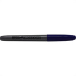 Caneta P/Marcacao Perman.Indl Brasfort Azul - Kit C/12 Unidades