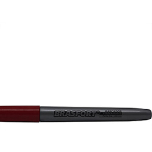 Caneta P/Marcacao Perman.Indl Brasfort Vermelho - Kit C/12 Unidades