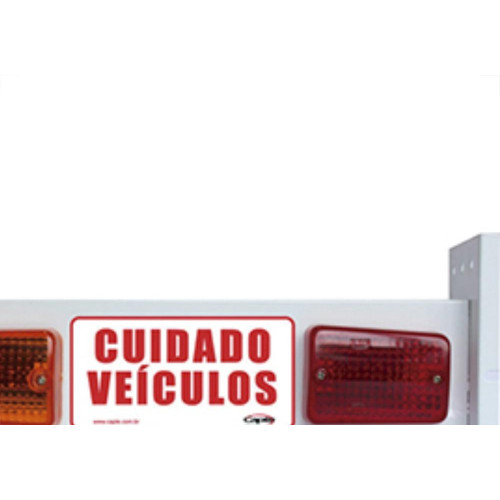 Sinaliz P/Garag Capte C/Led Bivolt Alum Branco