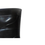 Bota Galocha Crival Preto/Amarelo C.Medio N.37 S/Forro