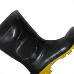 Bota Galocha Crival Preto/Amarelo C.Medio N.41 S/Forro