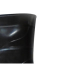 Bota Galocha Crival Preto/Amarelo C.Medio N.41 S/Forro