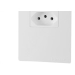 Conjunto Peesa Una Max 1741 1Tomada   2P+T 10A Branco