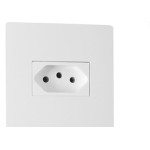 Conjunto Peesa Una Max 1747 2Tomada   2P+T 20A Branco