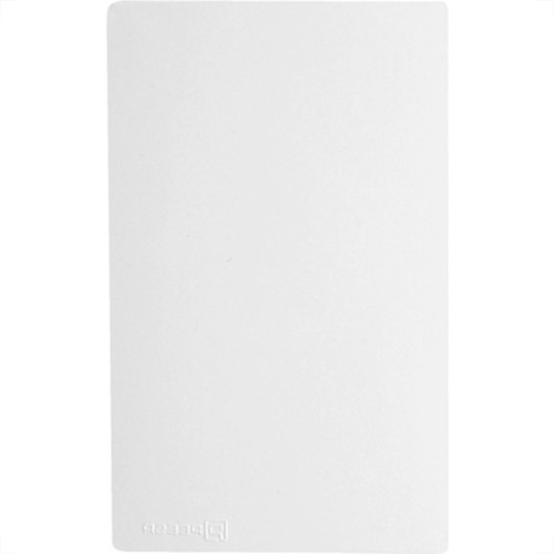 Espelho Placa Peesa Una Max P1700 4X2 Cega Branco