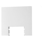 Espelho Placa Peesa Una Max P1702 4X2 1Modulo Branco