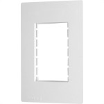 Espelho Placa Peesa Una Max P1703 4X2 3Modulo Branco
