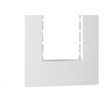 Espelho Placa Peesa Una Max P1703 4X2 3Modulo Branco