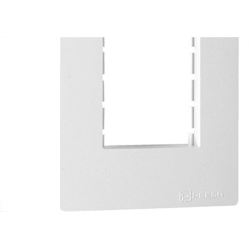 Espelho Placa Peesa Una Max P1703 4X2 3Modulo Branco
