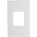 Espelho Placa Peesa Una Max P1705 4X2 2Modulo Branco