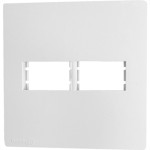 Espelho Placa Peesa Una Max P1722 4X4 2Modulo Branco