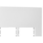 Espelho Placa Peesa Una Max P1722 4X4 2Modulo Branco