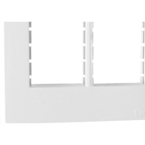 Espelho Placa Peesa Una Max P1733 4X4 6Modulo Branco