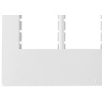 Espelho Placa Peesa Una Max P1755 4X4 4Modulo Branco