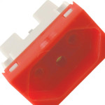Modulo Peesa Una Max 645 Tomada 2P+T20A Vermelho