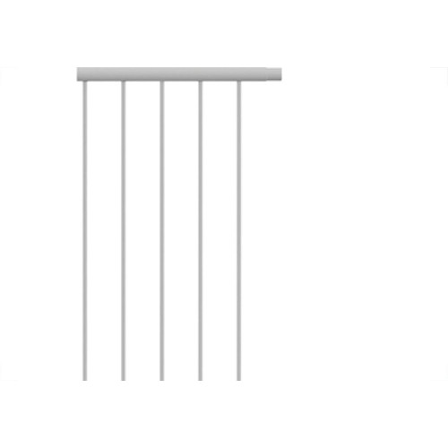Extensor 25Cm P/Portao Qually Branco