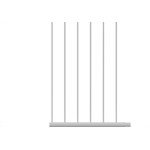 Extensor 30Cm P/Portao Qually Branco