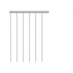 Extensor 30Cm P/Portao Qually Branco