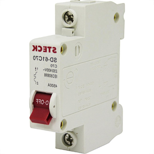Kit C/3 - Disjuntor Steck Din Unipolar 70A Sd61 C4,5Ka