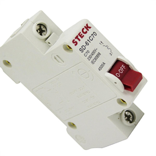 Kit C/3 - Disjuntor Steck Din Unipolar 70A Sd61 C4,5Ka