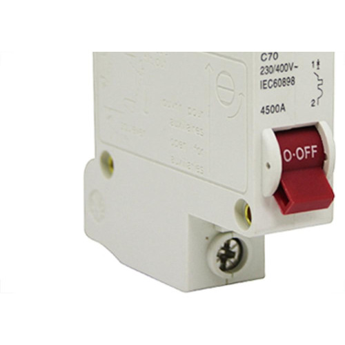 Kit C/3 - Disjuntor Steck Din Unipolar 70A Sd61 C4,5Ka