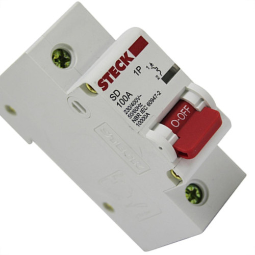 Kit C/2 - Disjuntor Steck Din Unipolar 100A Sd61 C10Ka
