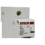 Kit C/2 - Disjuntor Steck Din Unipolar 100A Sd61 C10Ka
