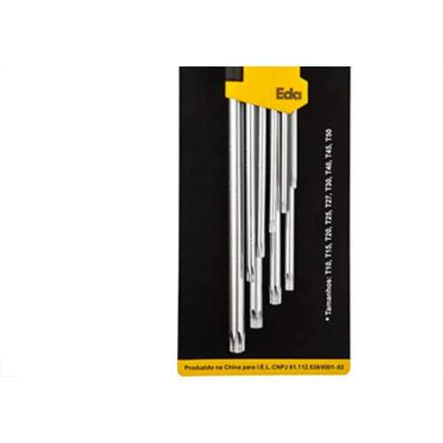 Jogo Chave Torx L Extensao Lg C/F 7Pc Eda 9Ro