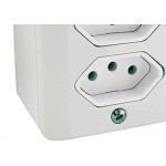 Sistema X Radial Branco 2Tom 20A C/Caixa 1902215
