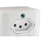 Sistema X Radial Branco 2Tom 20A C/Caixa 1902215