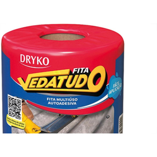 Vedatudo Fita Adesiva Alum 20Cmx10Mt
