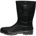 Bota Galocha Crival Preto Cano Medio N.40 S/Forro