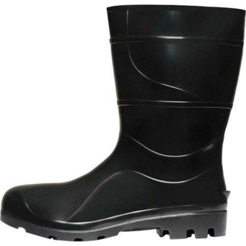 Bota Galocha Crival Preto Cano Medio N.40 S/Forro