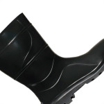 Bota Galocha Crival Preto Cano Medio N.40 S/Forro