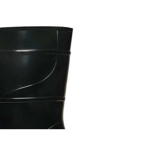Bota Galocha Crival Preto Cano Medio N.40 S/Forro