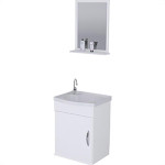 Gab/Toucador A.J R Siena Branco 39Cm