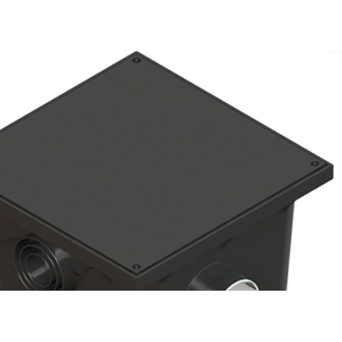 Caixa P/Gordura C/Cesto Taf Quad Preto
