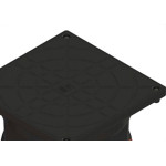 Caixa Mult Inspecao Taf 24X20X24 Preto