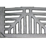 Grelha Ferro Fundido P/Ralo 30 X30