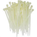 Abracadeira Nylon Brasfort 4,8X100 Branco C/100