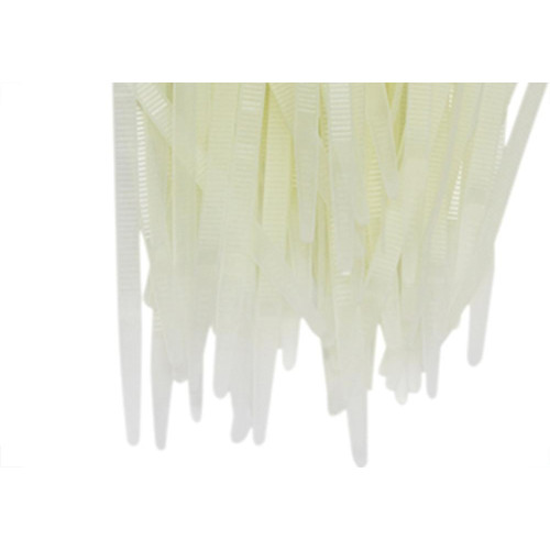 Abracadeira Nylon Brasfort 4,8X100 Branco C/100