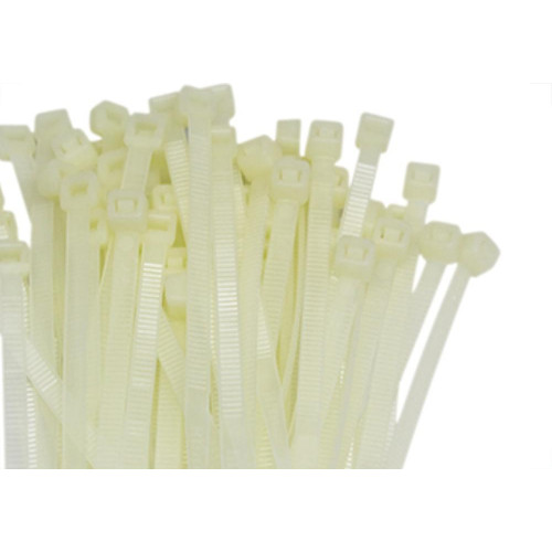 Abracadeira Nylon Brasfort 4,8X100 Branco C/100