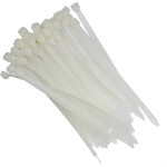 Abracadeira Nylon Brasfort 7,6X200 Branco C/50
