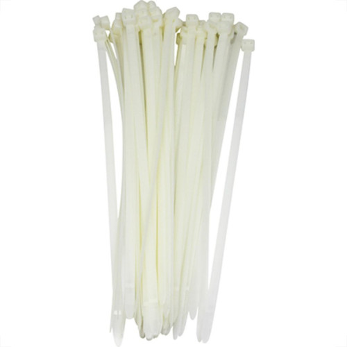 Abracadeira Nylon Brasfort 7,6X300 Branco C/50