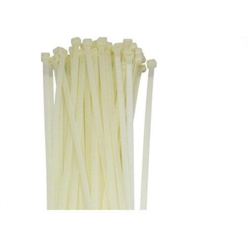Abracadeira Nylon Brasfort 7,6X350 Branco C/50
