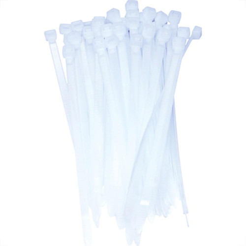 Abracadeira Nylon Brasfort 7,6X450 Branco C/50