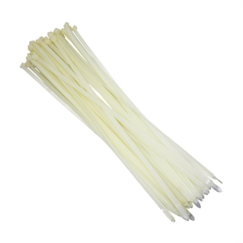 Abracadeira Nylon Brasfort 7,6X500 Branco C/50