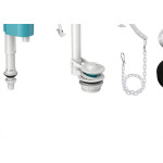 Acessorio P/Caixa Deca Kit Ent Saida Caixa Acoplad