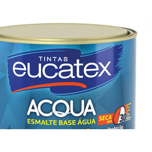 Tinta Esmalte. Base Agua 1/4 (900ml) Eucatex Branco